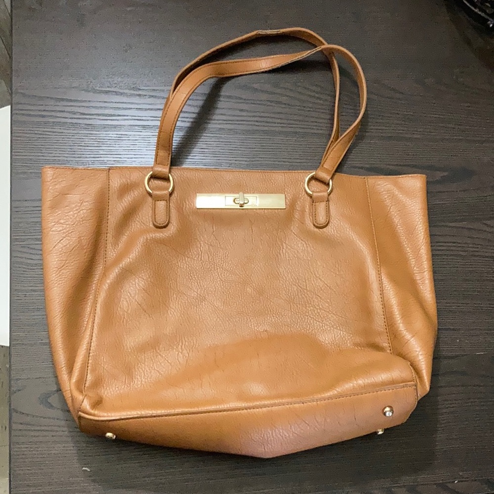 Tan Tote Bag